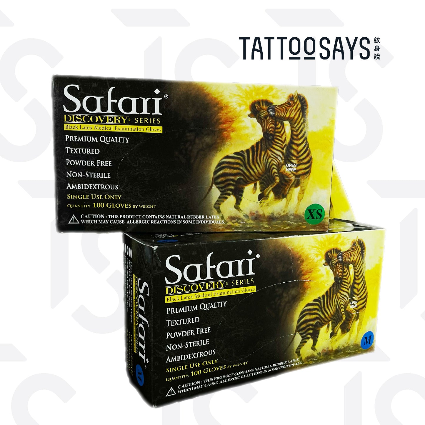 Safari® 醫用級黑色手套