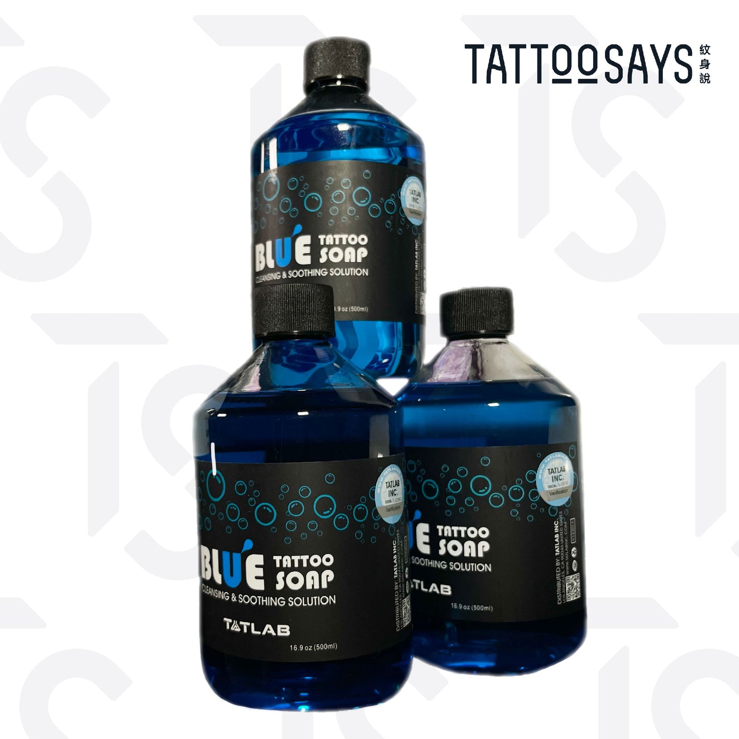 Blue Soap 紋身專用濃縮清洗液 500ML