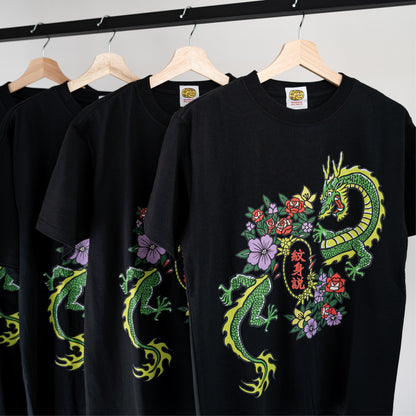 【Dragonmade8 x TattooSays】港式 Dragon & Rose Tee