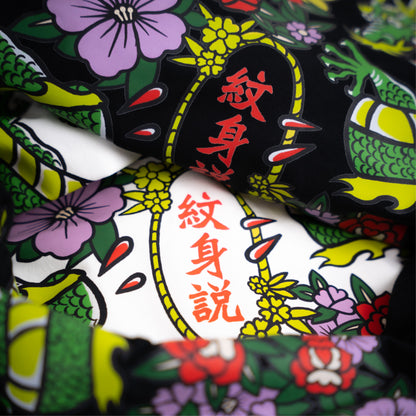 【Dragonmade8 x TattooSays】港式 Dragon & Rose Tee